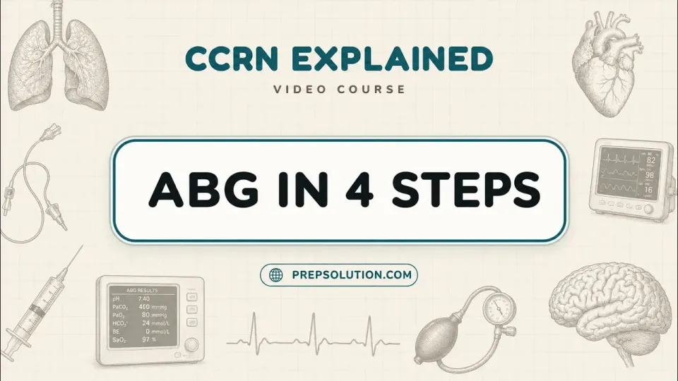 How to Master the CCRN Video Course for Adult Critical Care Nursing Exam Prep